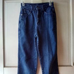 Vintage Mom Jeans - all cotton, high rise, and made in the U.S.A